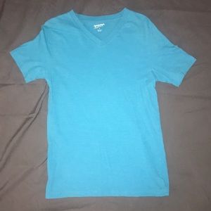 Turquoise V-Neck T-Shirt